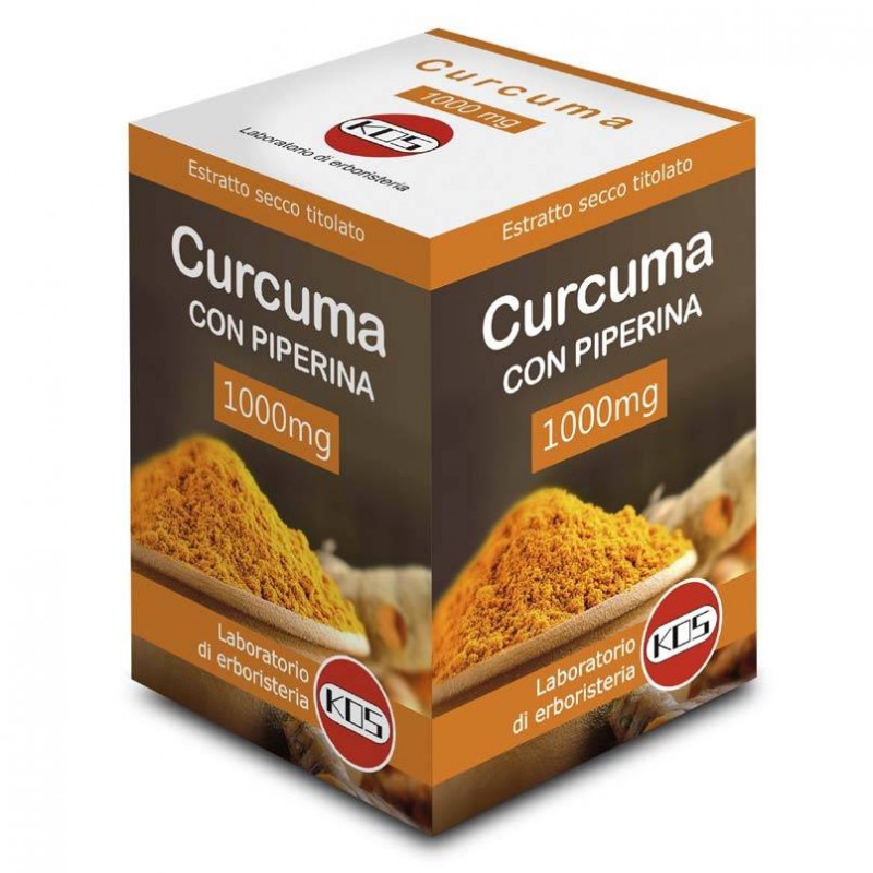 Curcuma forte 1000 mg 30 compresse | Kos